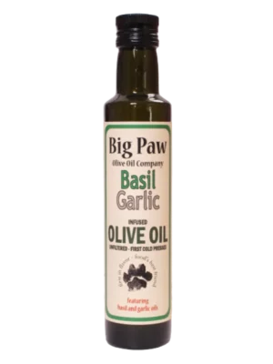 Basil & Garlic Flavored Extra Virgin Olive Oil 250 ml Basil & Garlic Flavored Extra Virgin Olive Oil