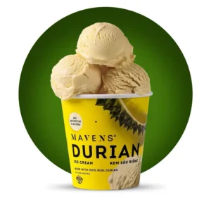 Durian Ice Cream by Mavens Creamery