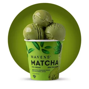 Matcha Ice Cream by Mavens Creamery