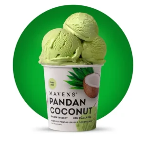 Pandan Coconut Ice Cream by Mavens Creamery