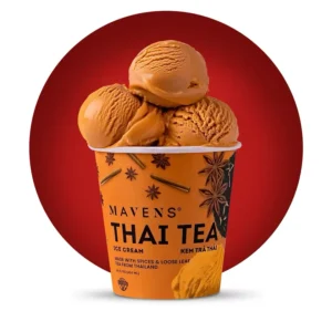 Thai Tea Ice Cream by Mavens Creamery