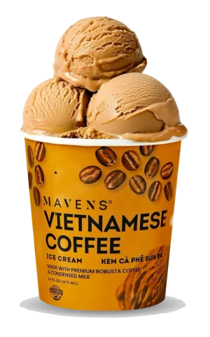 Vietnamese Coffee Ice Cream by Mavens Creamery