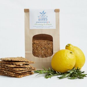 Rosemary & Lemon Norwegian Crispbread