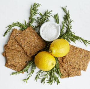 Rosemary & Lemon Norwegian Crispbread