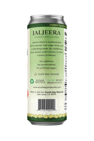 Jaljeera Soda - Side Jaljeera Soda by South Bay Naturals