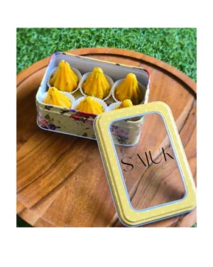 Besan Modak Gifting Box Ganpati Modak Gifting Box by Sajuk Soul (Pre-order only)