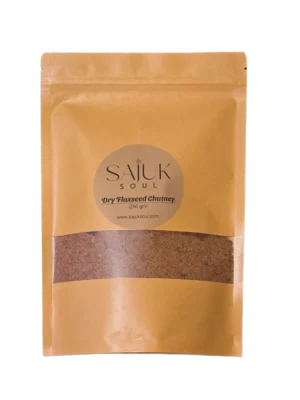 Dry Flax Seeds Chutney by Sajuk Soul