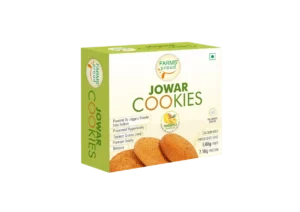 Jowar Pineapple Cookies - Front_no_bg Jowar Pineapple Cookies by Gauri Soham Gruh Udyog
