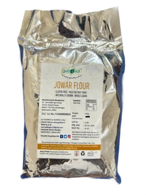 Maldandi Jowar Flour - Back Maldandi Jowar Flour - Traditional Stone-Ground by Gud2Eat