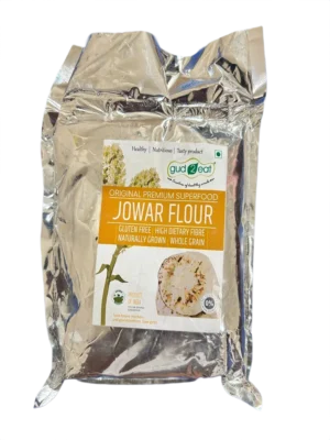 Maldandi Jowar Flour - Front Maldandi Jowar Flour - Traditional Stone-Ground by Gud2Eat