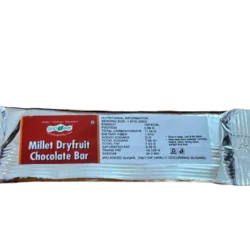 Millet Dryfruit Chocolate Bar (4 pack) by Gud2Eat