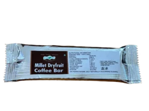 Millet Dryfruit Coffee Bar - Front Millet Dryfruit Coffee Bar (4 pack) by Gud2Eat