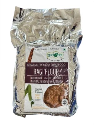 Ragi Flour - Front Ragi Flour - Traditional Stone-Ground by Gud2Eat