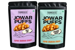 1-Yummchies2pack Jowar Puffs - 2 Pack Combo by Yummchies