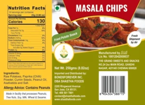 11-7928-back Masala Chips (250g) by Grand Sweets and Snacks