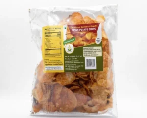 15-7942-back Potato Chips (Spicy) (125g) by Grand Sweets and Snacks