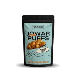 4-Yummchies_Jowar_Puffs_Jalapeno_Cheese_Front Jowar Puffs - Jalapeno Cheese by Yummchies