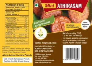 4-gss-mini-athirasam-250g-back Mini Athirasam (250g) by Grand Sweets and Snacks