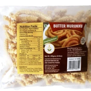 Butter Murukku (250g) by Grand Sweets and Snacks