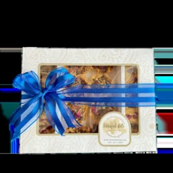 Mixed Nut and Chocolate Hazelnut Baklava Gift Box by Blissful Bite