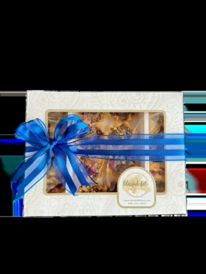 Mixed Nut and Chocolate Hazelnut Baklava Gift Box by Blissful Bite